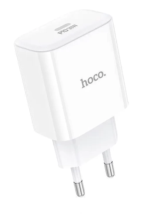Сетевое зарядное устройство Hoco C76A Pro PD30W, Белое