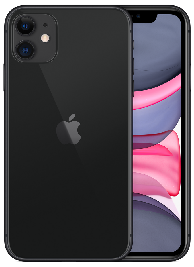 Смартфон Apple iPhone 11 64Gb Black (MWLT2RU/A)