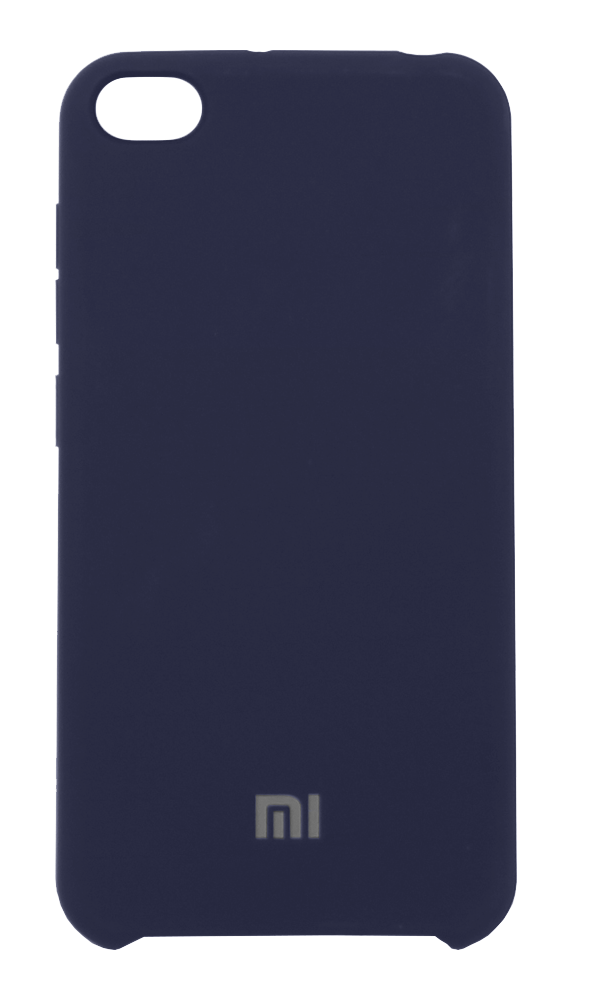 Накладка Silicone Case для Redmi GO, тёмно-синий