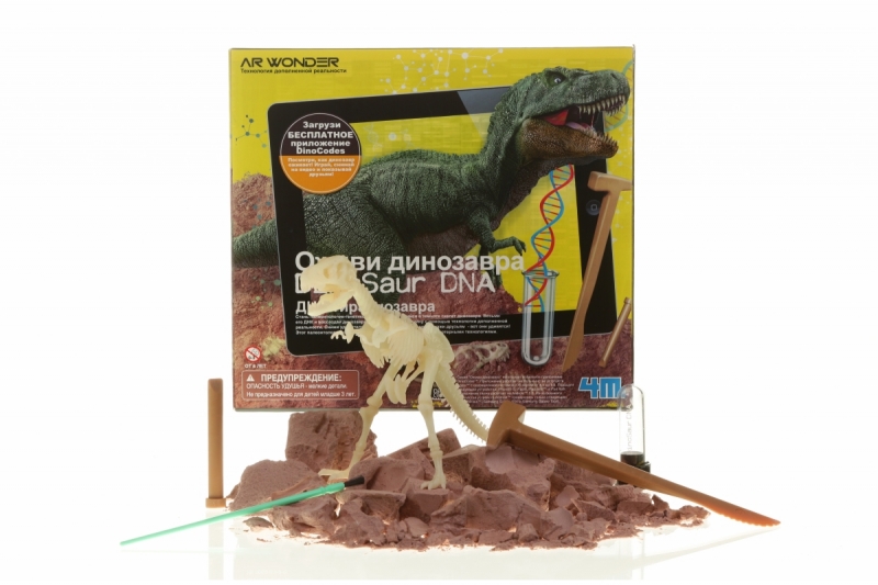 Набор 4M Оживи динозавра. ДНК Тираннозавра (00-07002)