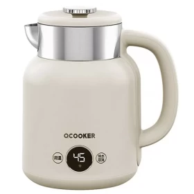 Электрический чайник с датчиком температуры Qcooker Kettle 1.5L 1500W, Белый (CR-SH1501)