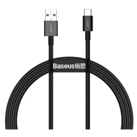 Кабель Baseus Superior Series Fast Charging Data Cable USB to Type-C 66W 1m, Чёрный (CATYS-01)