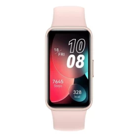 Фитнес-браслет Huawei Band 8, Розовая сакура. Силиконовый ремешок цвета розовой сакуры (ASK-B19)