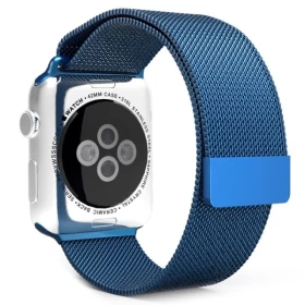 Ремешок миланский сетчатый для Apple Watch 38мм, Синий