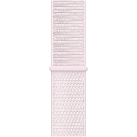 Ремешок для Apple Watch 42/44/45 мм нейлоновый, светло-розовый