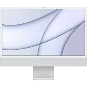 Apple iMac 24" Retina 4,5K, (MGPC3RU/A) (M1, 8C CPU, 8C GPU, 8 ГБ, 256 ГБ SSD), Серебристый