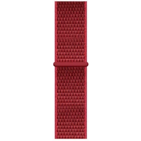 Ремешок для Apple Watch 42/44/45 мм нейлоновый, красный
