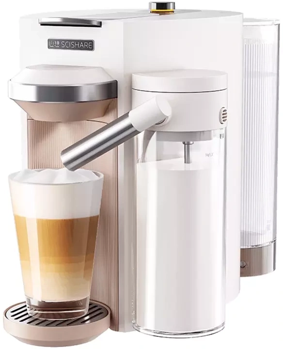 Кофемашина Scishare Capsule Coffee Machine Mini (S1205), White. Фото 1