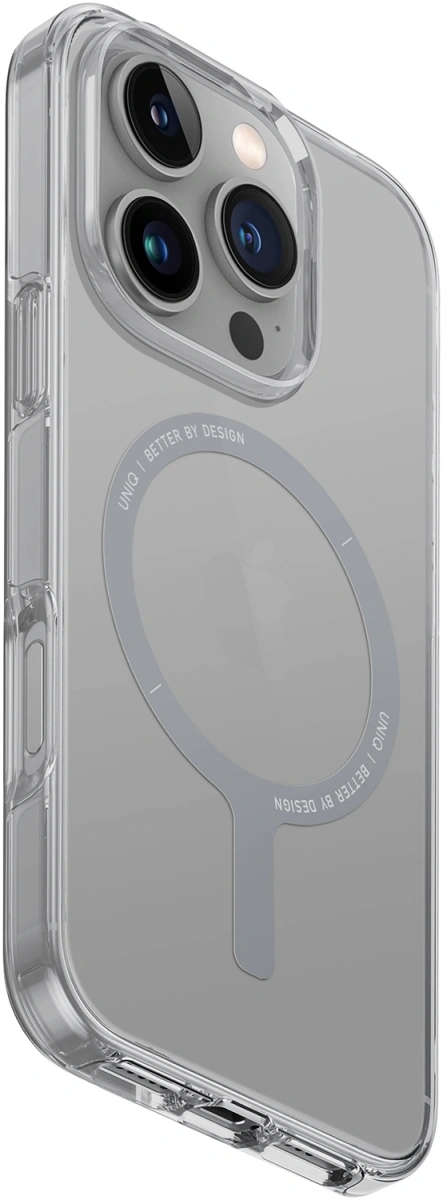 Накладка Uniq для iPhone 16 Pro Clario (MagSafe), Clear (IP6.3P(2024)-CLARMCLR). Фото 2
