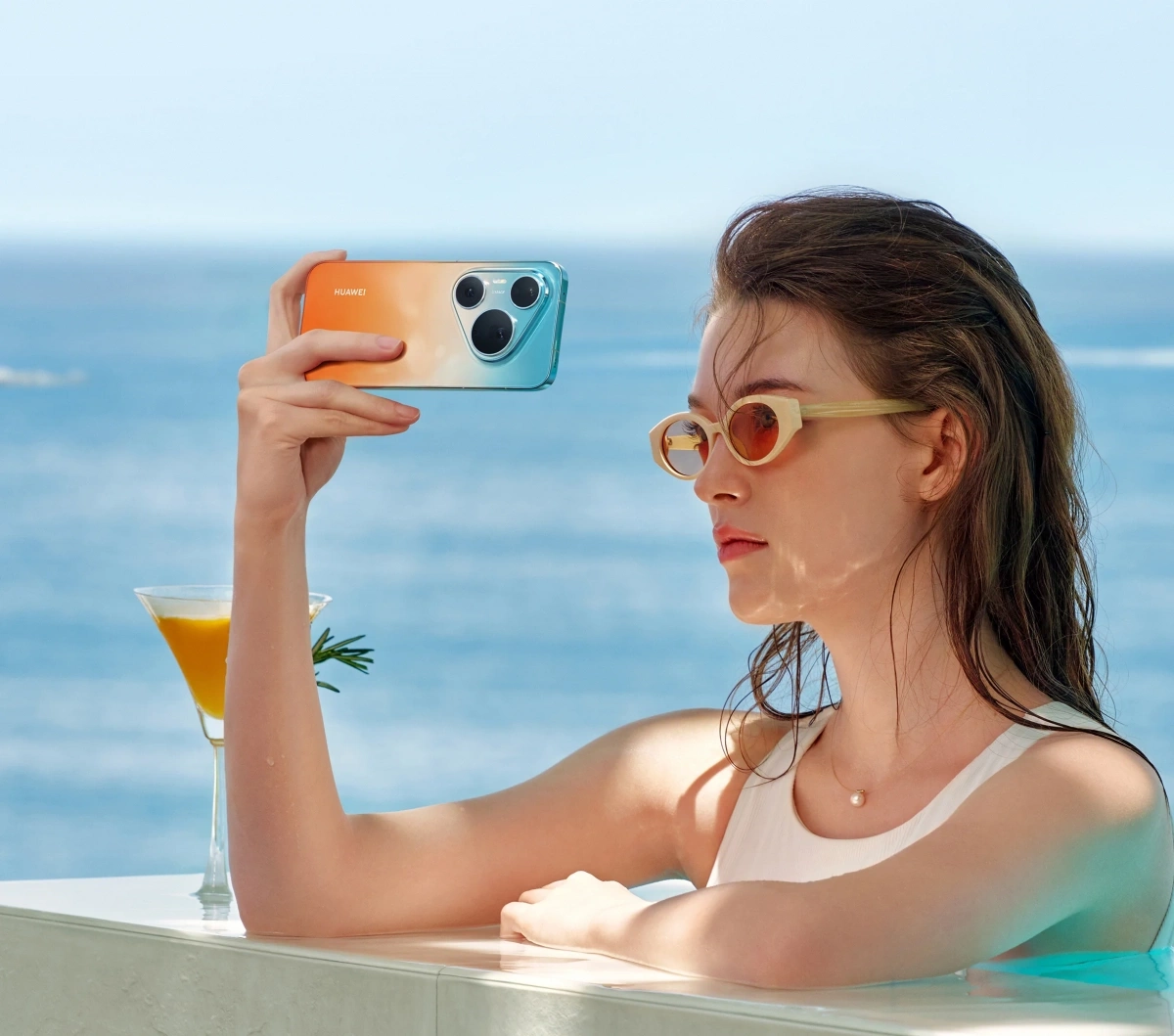 Смартфон Huawei Pura 90S Pro Max 12/512Гб, Оранжево-голубой (SCA-LX9). Фото 7