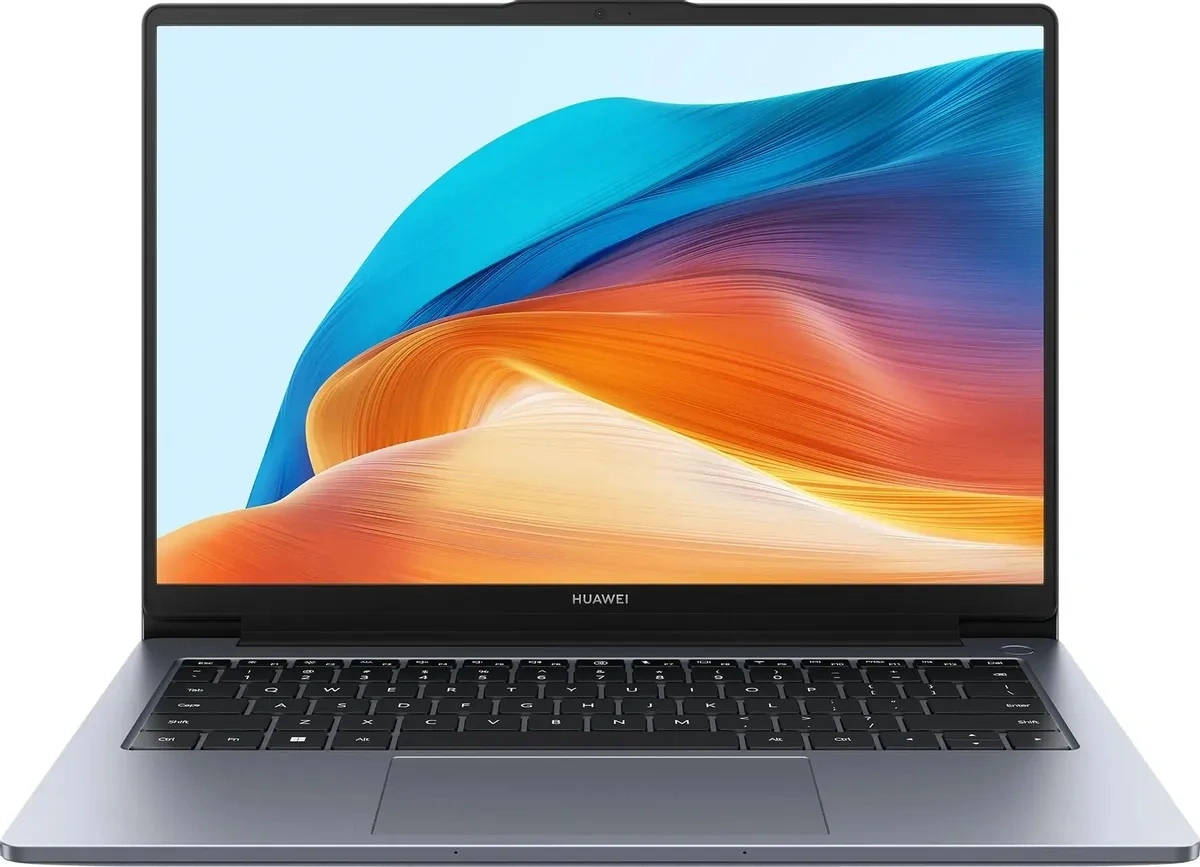 Huawei MateBook D 14 2024 Космический серый (MDG-X) (14", Intel Core i5 13420H, 16GB, 512GB SSD, Intel UHD Graphics, no OS) 53014BSB. Фото 1