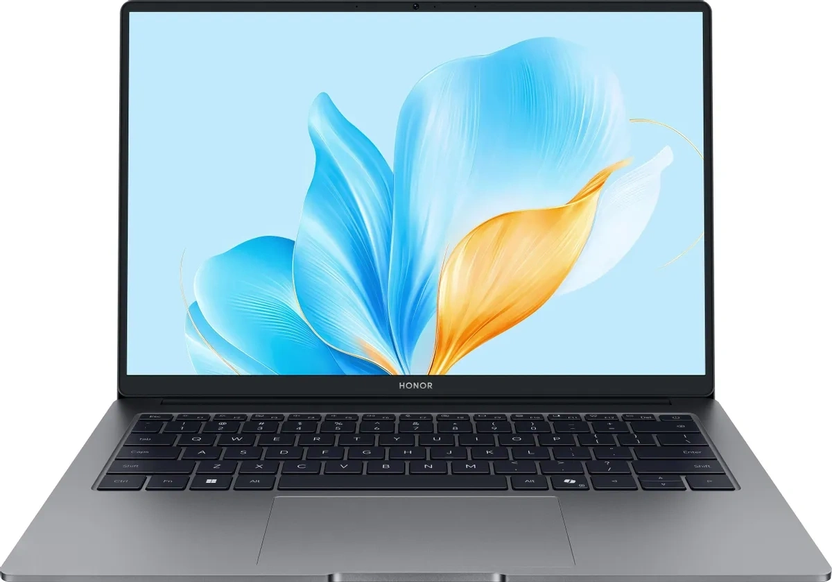 Honor MagicBook X 14 2025 Облачный серый (FRG-X) (14" IPS, Intel Core i5 13420H, 16ГБ, 512ГБ SSD, Intel UHD Graphics, Windows 11 Home) (5301ALWG). Фото 1