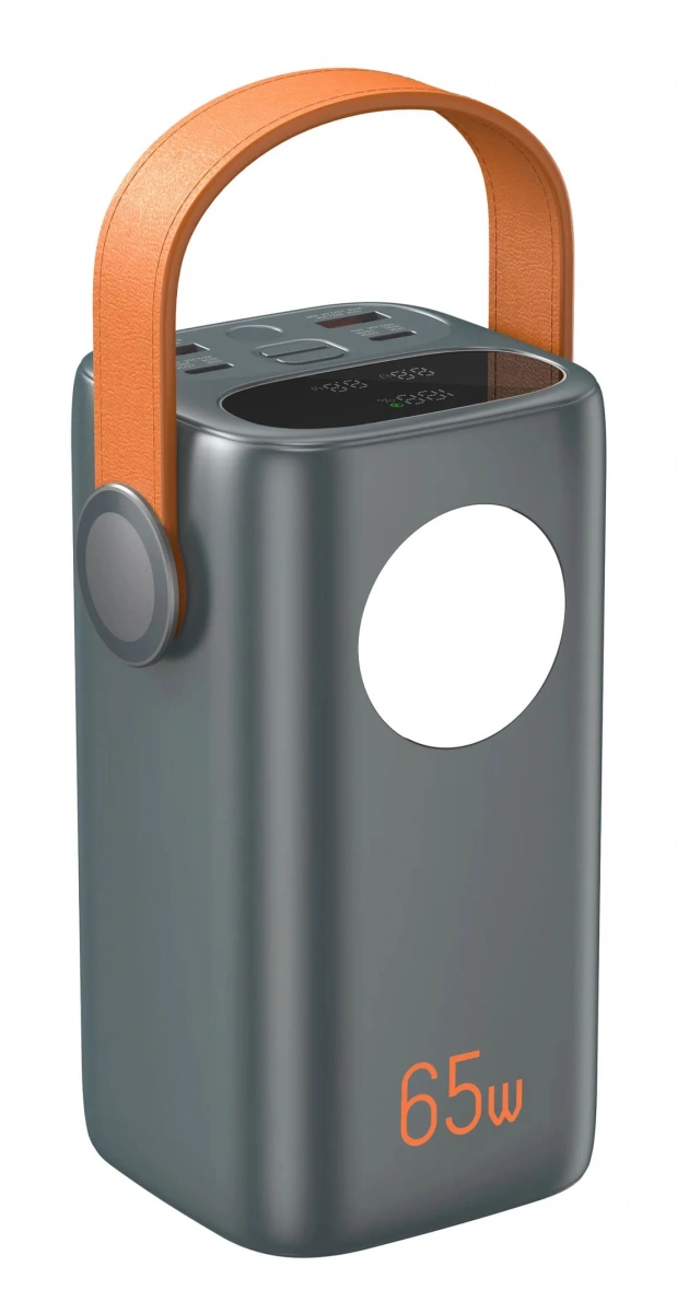 Внешний аккумулятор GRNOE Protable Powerbank 40000 mAh 65w c40, Чёрный. Фото 1