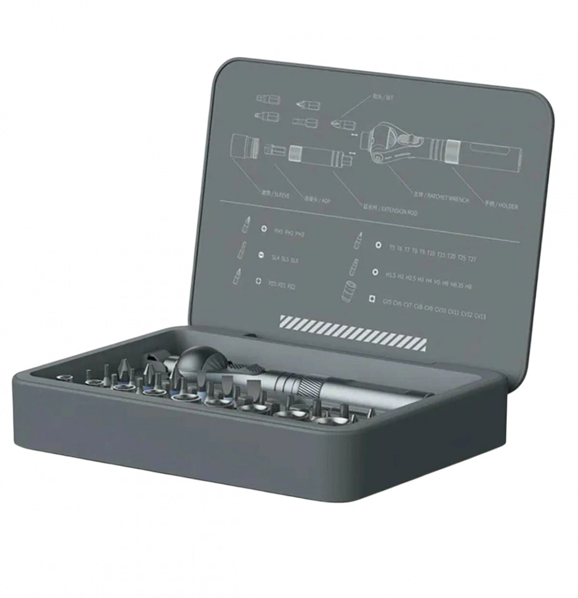 Набор инструментов ATuMan Duka RS-2 40 in 1. Фото 2