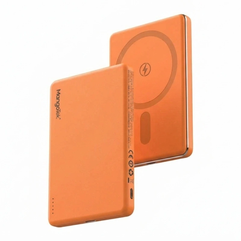 Внешний аккумулятор MangoTek MGP01 MagSafe 5000mAh, Оранжевый. Фото 1