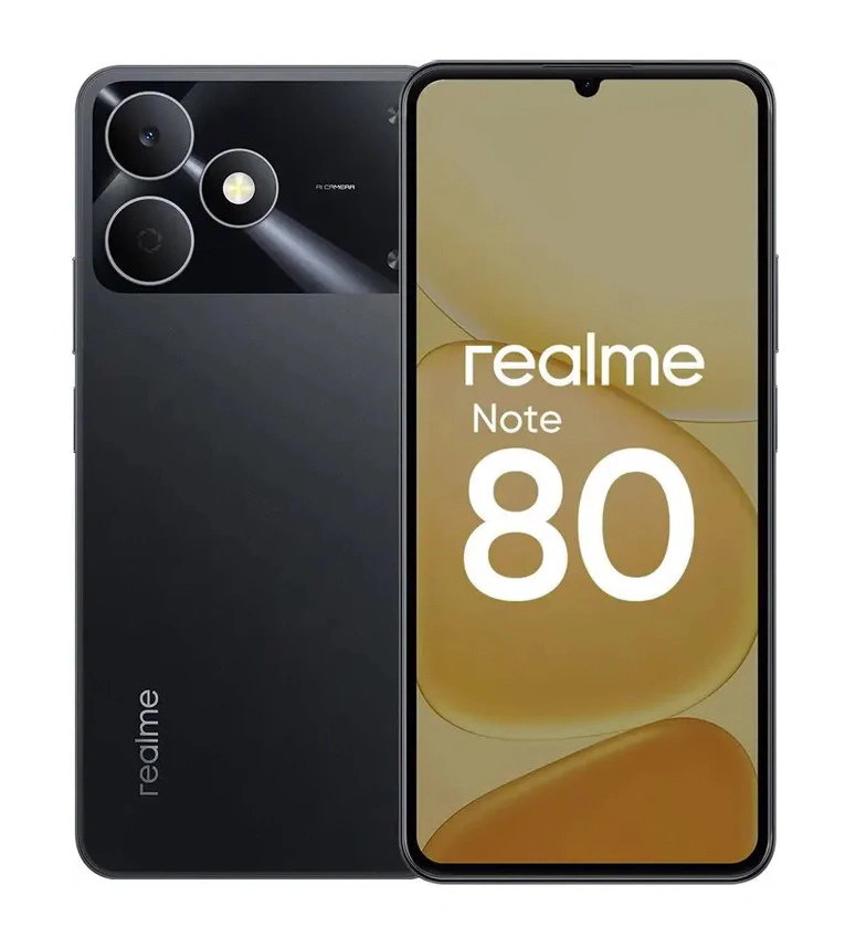 Смартфон Realme Note 80 4/64Гб, Чёрный (RMX5388). Фото 1