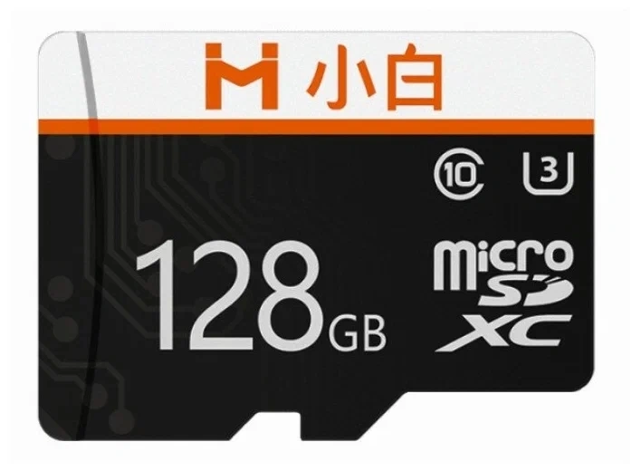 Карта памяти Imilab Xiaobai 128GB MicroSD Class 10 100 мб/с. Фото 1