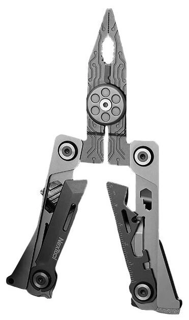 Мультитул NexTool Silver Blade 14-in-1 EDC Tool, Серый (NE20182). Фото 2