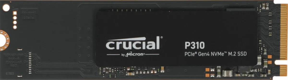 SSD накопитель Crucial P310 1ТБ M.2 2280, PCIe 4.0 x4, NVMe, M.2 (CT1000P310SSD8). Фото 1