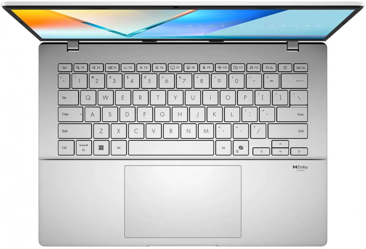 ASUS VivoBook S14, S3407VA-LY045, Серебристый (14", Intel Core 5 13420H, 16 Гб, 512 Гб SSD, Intel UHD Graphics, noOS) 90NB1681-M00300. Фото 2