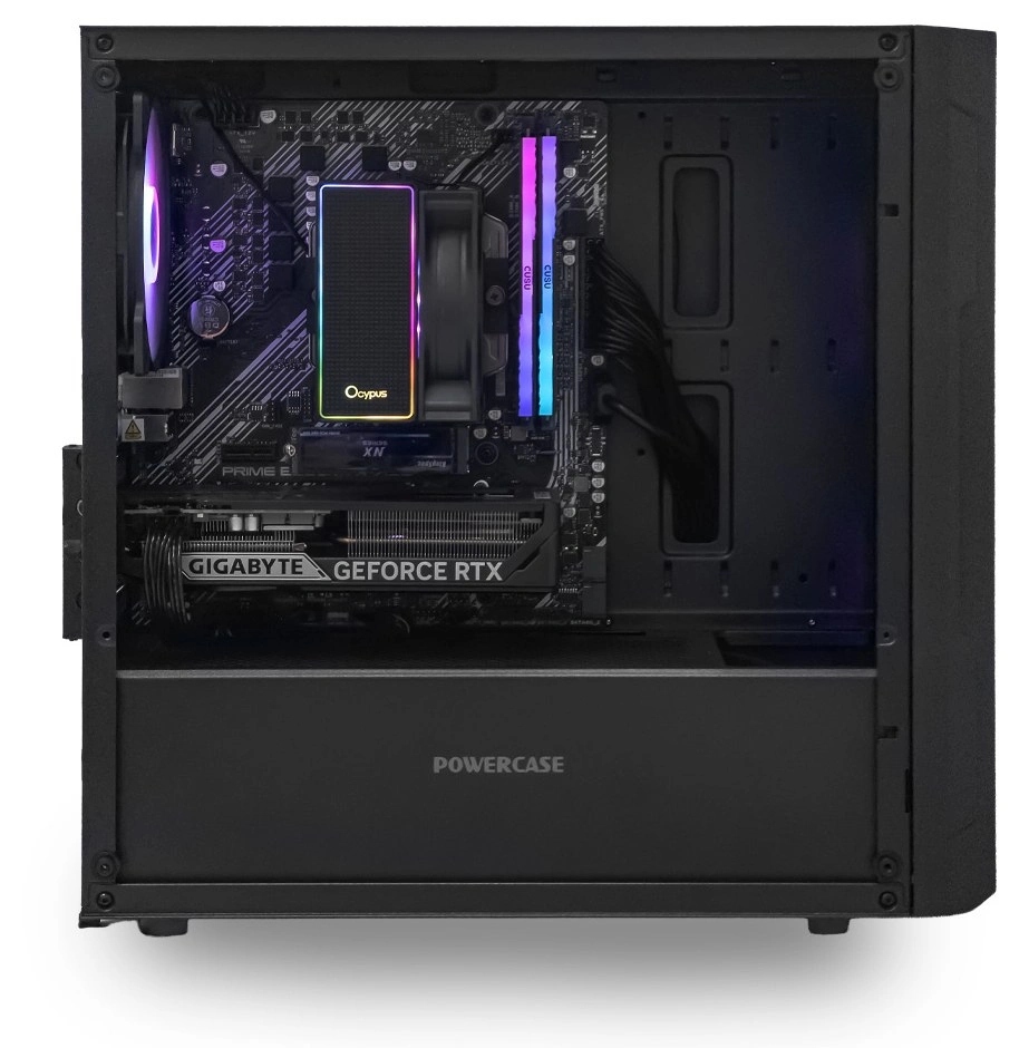 Системный блок CORE M (D3B Ryzen 5 5600, 32Гб DDR4, RTX5060, SSD 1Тб M.2, ASUS PRIME B550M-K, 650Вт). Фото 2