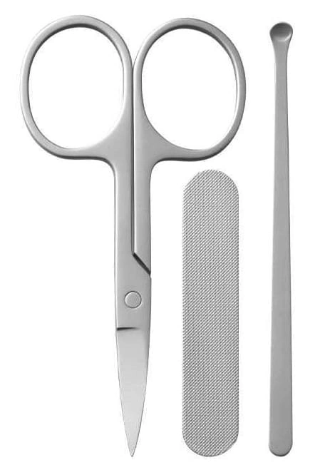 Маникюрный набор Mijia Nail Clipper Five Piece Set, Серебристый (MJZJD002QW). Фото 3