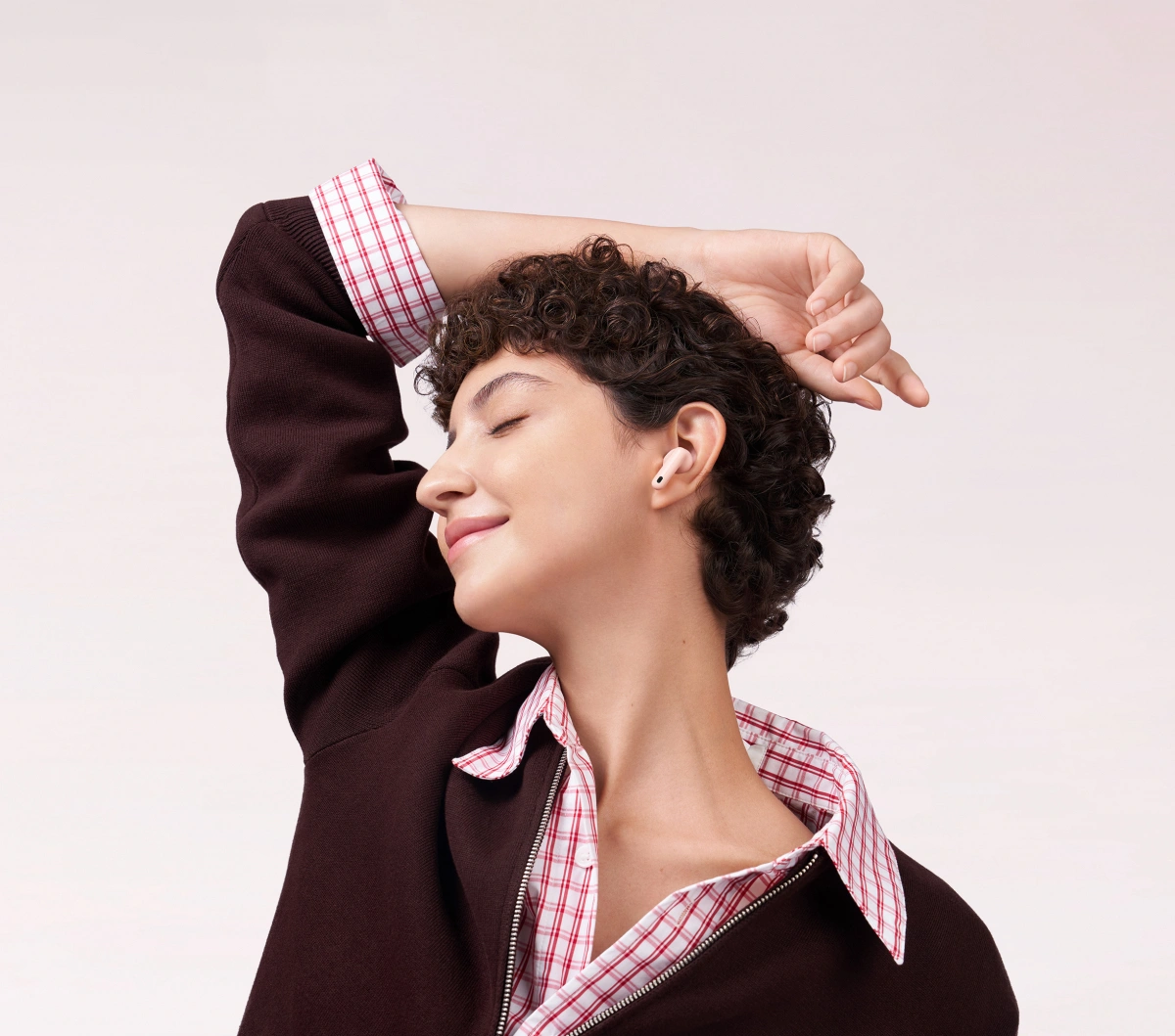 Беспроводные наушники Huawei FreeBuds 7i, Pink (T0025). Фото 8