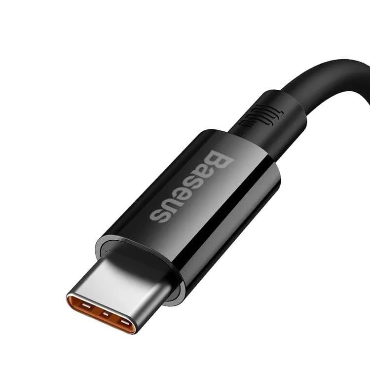 Кабель Baseus Superior Series Fast Charging Data Cable USB to Type-C 100W 2m, Чёрный (P10320102114-02). Фото 4