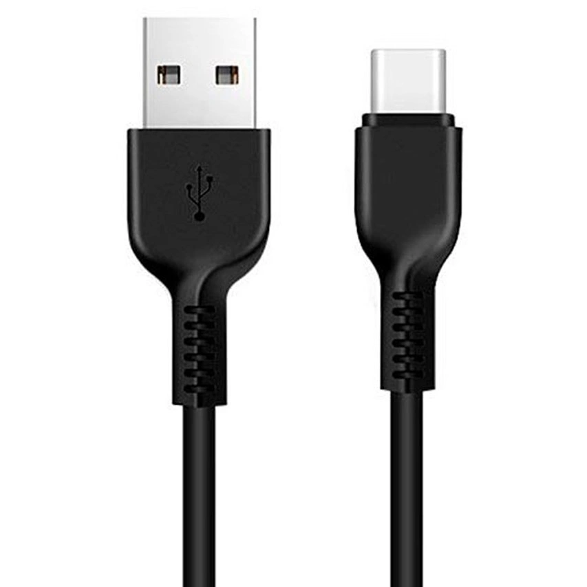 Кабель Hoco X20 Exotic Radiance USB for Type-C 3м 3A, Чёрный. Фото 1