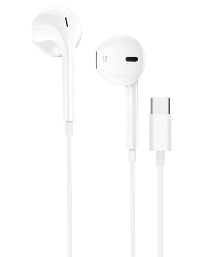 Наушники Hoco M101 Type-C, Белые. Фото 2