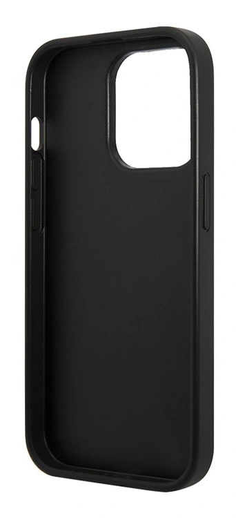 Накладка Lagerfeld для iPhone 15 Pro 3D Rubber Monogram Metal logo Hard, Black (KLHCP15LRUPKLPK). Фото 4