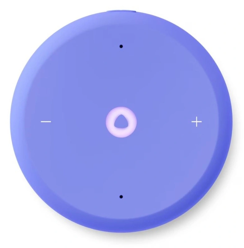 Умная колонка Яндекс Станция Лайт 2 без часов, Фиолетовая (YNDX-00028VIO). Фото 3