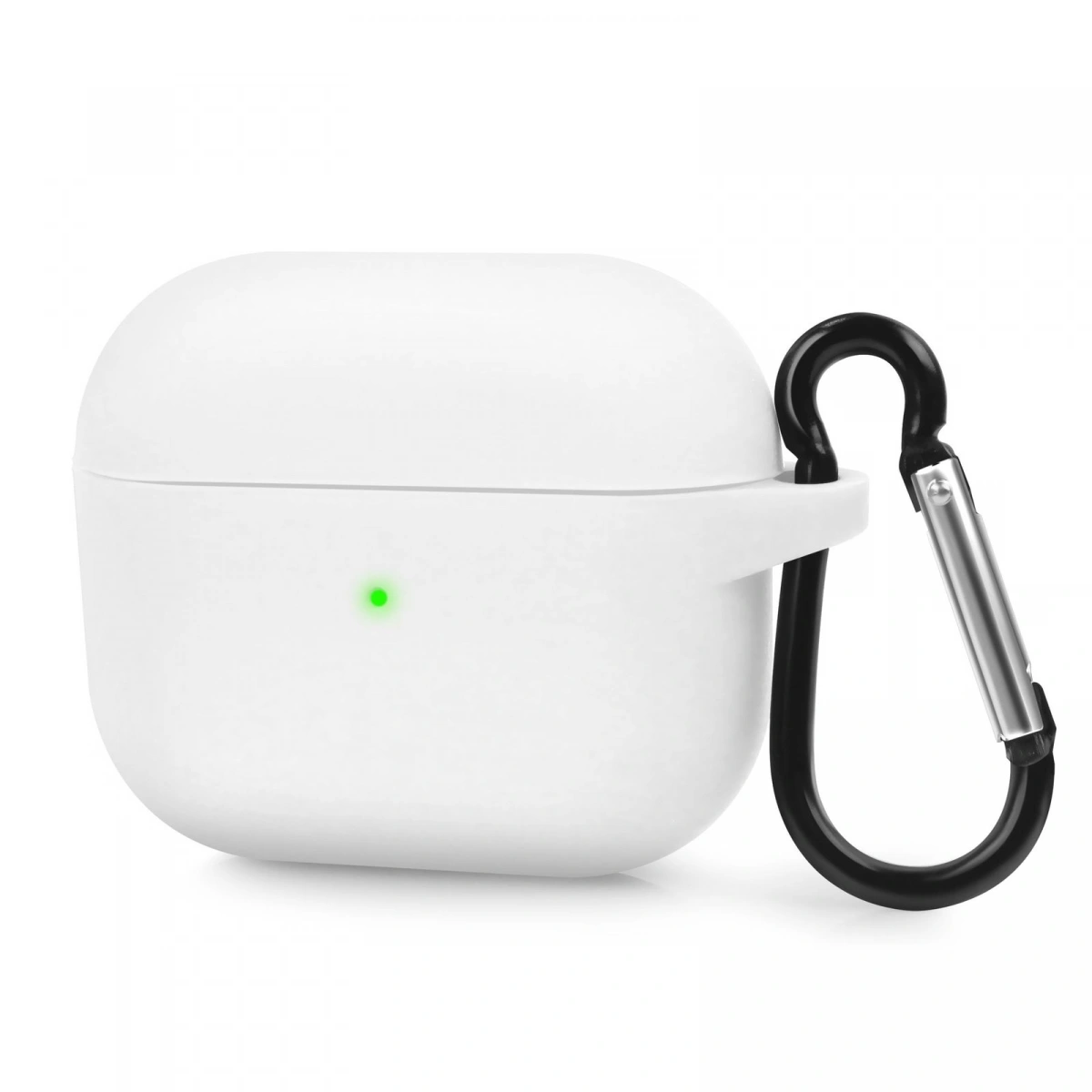 Чехол Silicone Case для наушников AirPods 3, White. Фото 1