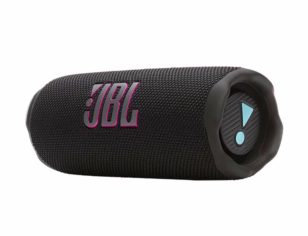 Беспроводная акустика JBL Flip 7, Чёрно-оранжевая. Фото 2