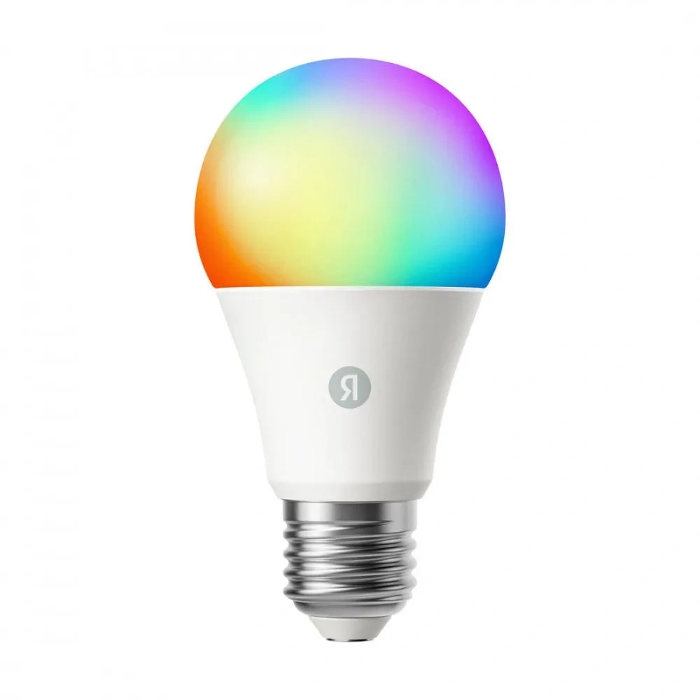 Умная лампочка Яндекс Е27, RGB, 806 Лм, Matter over Wi-Fi (YNDX-00558). Фото 2