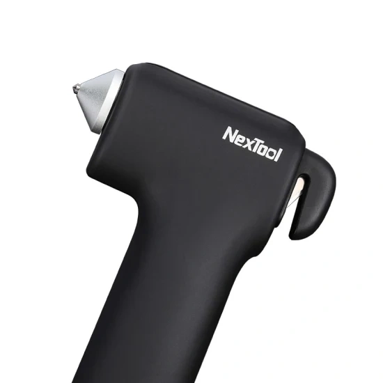 Автомобильный многофункциональный молоток NexTool Multifunction Survival Hammer, Black (KT5531). Фото 3