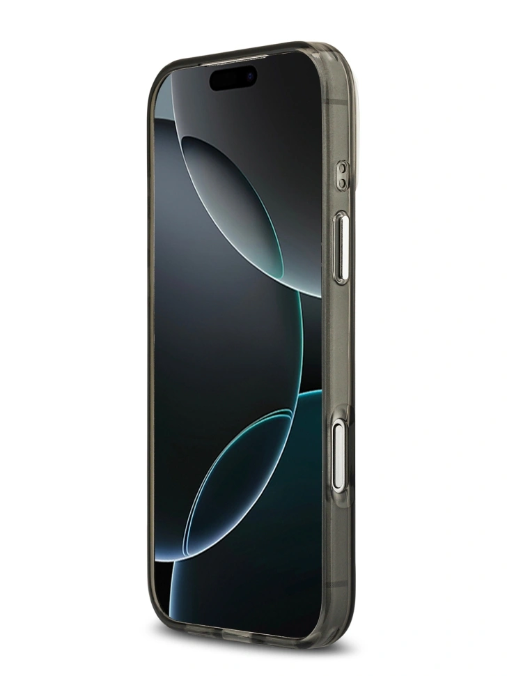 Накладка Lagerfeld для iPhone 17 Pro Max IML RSG logo Metal camera (MagSafe), Чёрная (KLHMP17XHKRSGPK). Фото 5