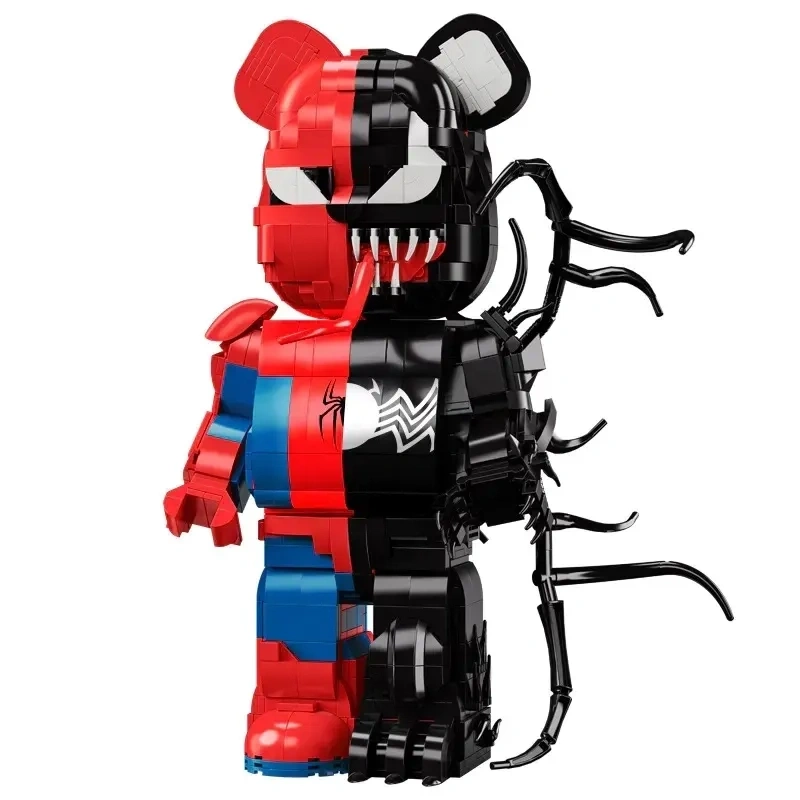 Конструктор Wangao 188007. Creator Expert Spider-Man Venom Mechanical Bear, 1800 деталей. Фото 1