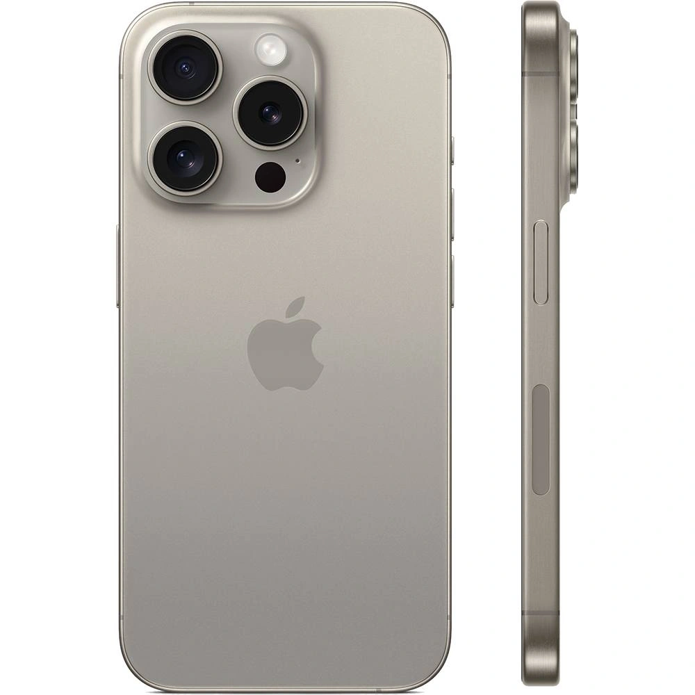 Смартфон Apple iPhone 15 Pro 128Gb Натуральный титан (esim+sim) (Уцененный товар). Фото 3