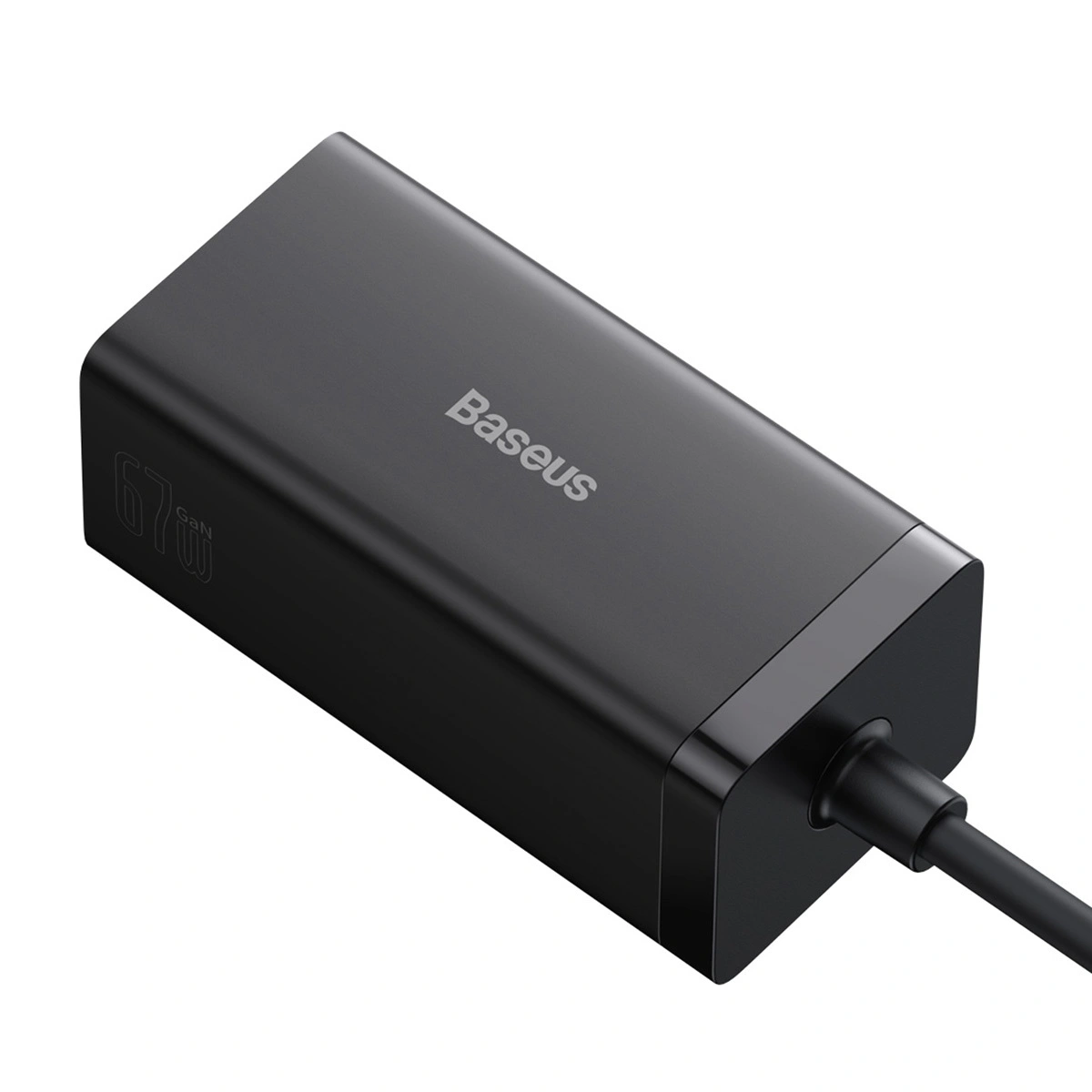 Сетевое зарядное устройство Baseus GaN5 Pro Desktop Fast Charger 1U+2C+HDMI 67W с кабелем Type-C to Type-C 100W (20V/5A) 1.5m, Чёрное (CCGP110201). Фото 5