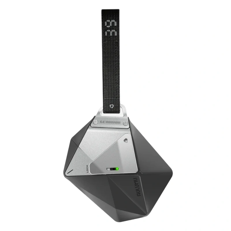 Чехол Aulumu A39 Geometric для AirPods Pro 3, Black (UA-A39-BK). Фото 2