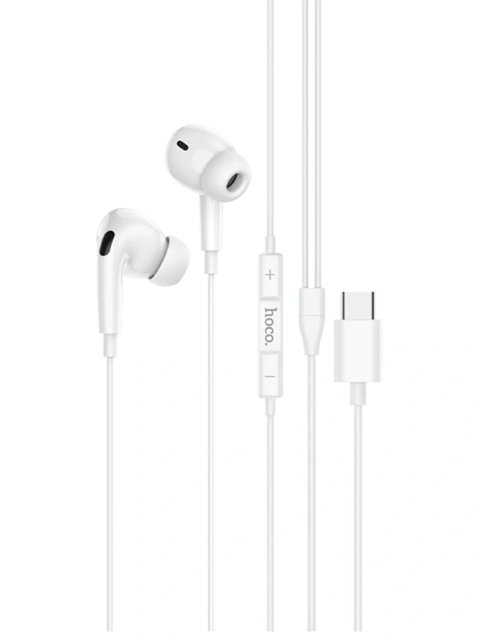 Наушники Hoco M101 Pro Type-C, Белые. Фото 1