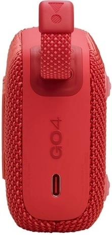 Беспроводная акустика JBL Go 4 Красная (JBLGO4RED). Фото 3