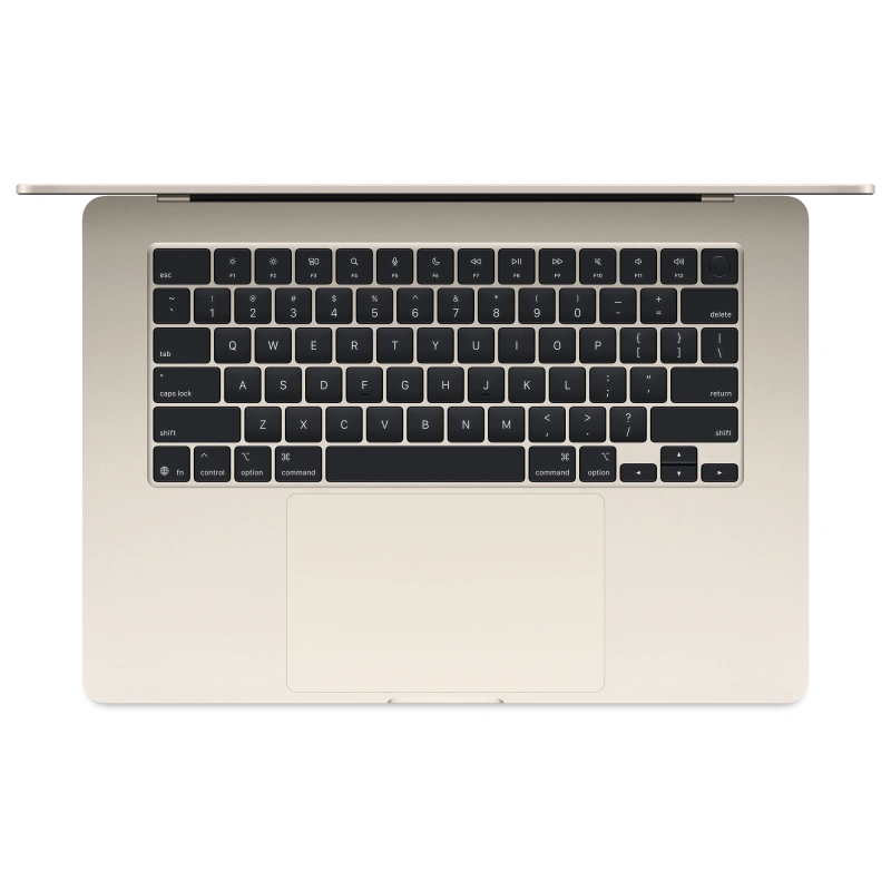 Apple MacBook Air 15" 2025 Сияющая звезда (MW1J3) (M4, 10C CPU/10C GPU, 16 ГБ, 256 ГБ SSD). Фото 2