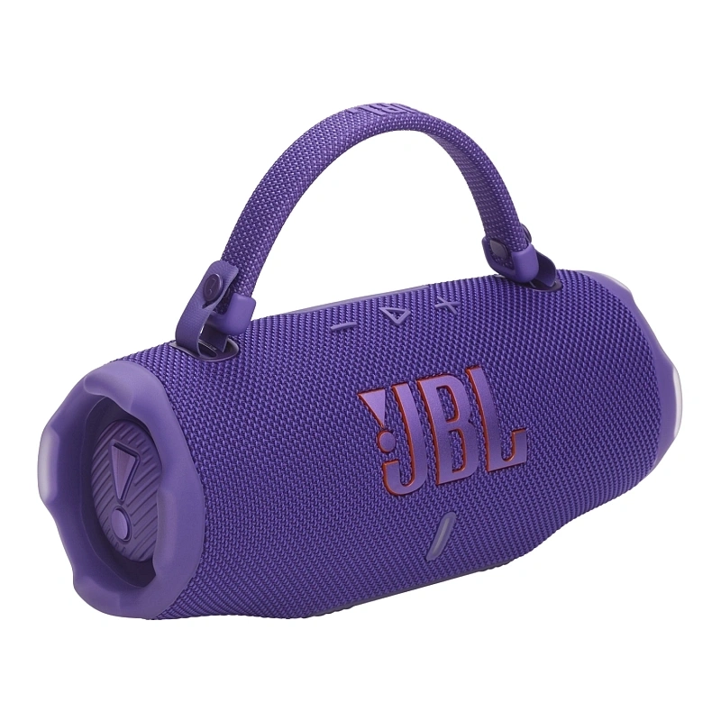 Беспроводная акустика JBL Charge 6, Фиолетовая. Фото 4