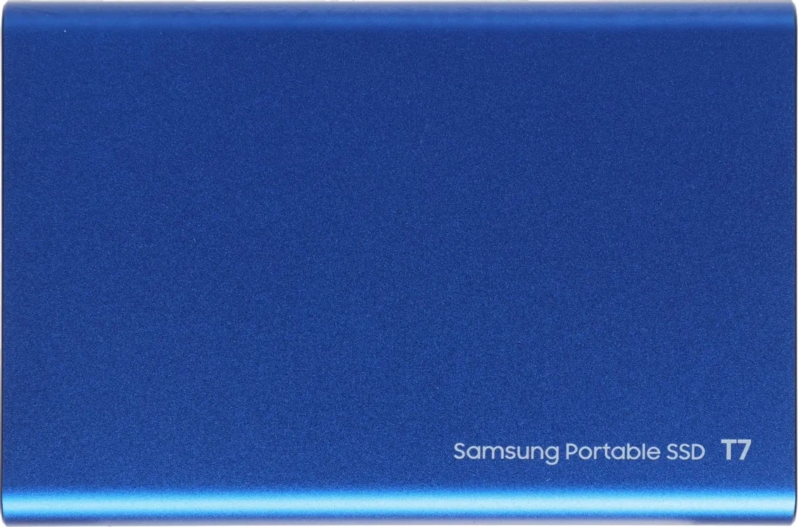 Внешний диск Samsung T7 1.0 Тб, USB-C, Индиго (MU-PC1T0H/WW). Фото 2