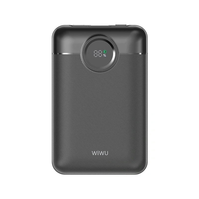 Внешний аккумулятор Wiwu 22.5W 10000 mAh PD Dual Cable, Black (Wi-P022). Фото 2
