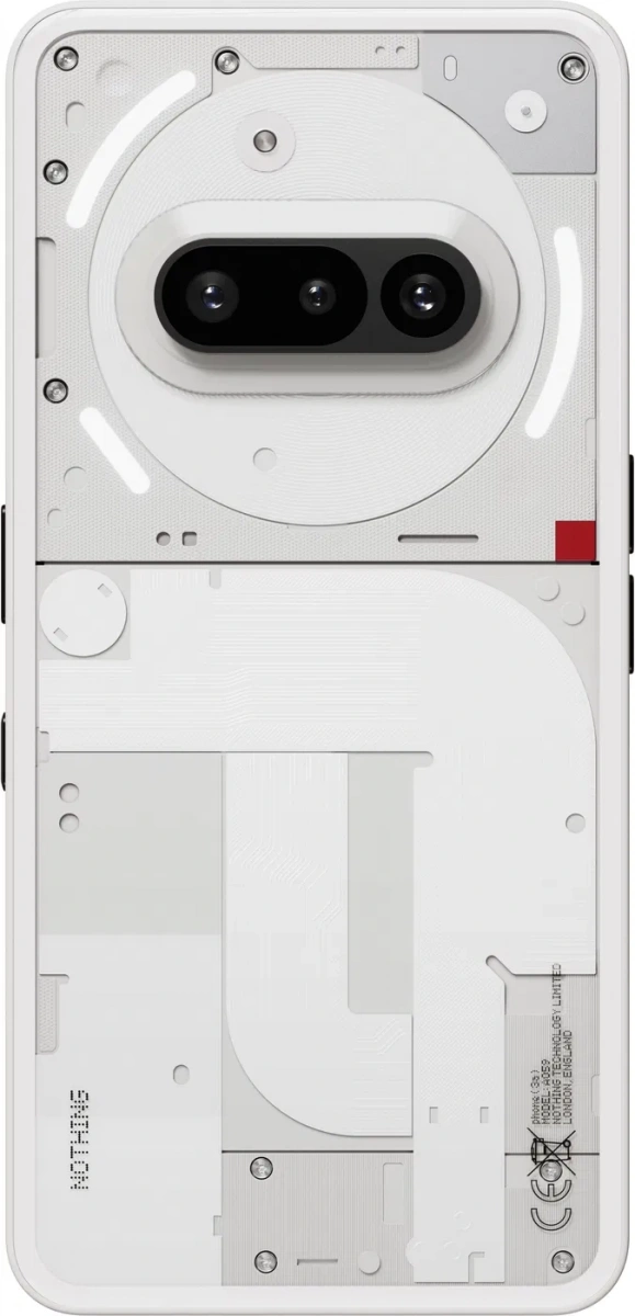 Смартфон Nothing Phone (3A) 12/256Гб, Белый. Фото 2