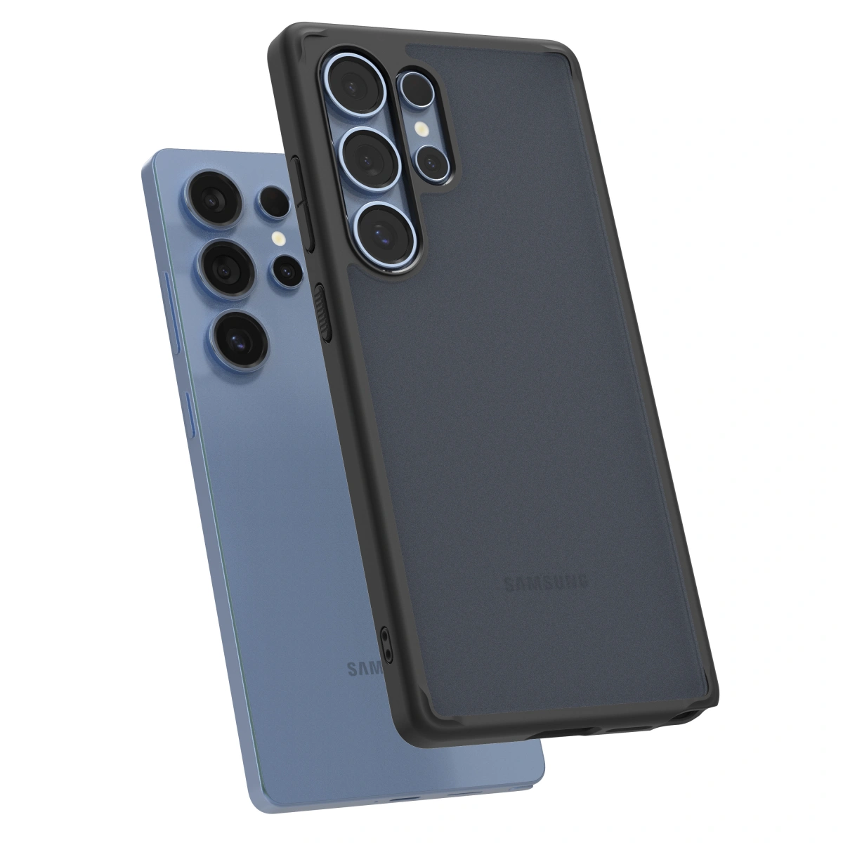 Накладка Spigen Ultra Hybrid для Samsung Galaxy S25 Ultra, Black (ACS08962). Фото 6