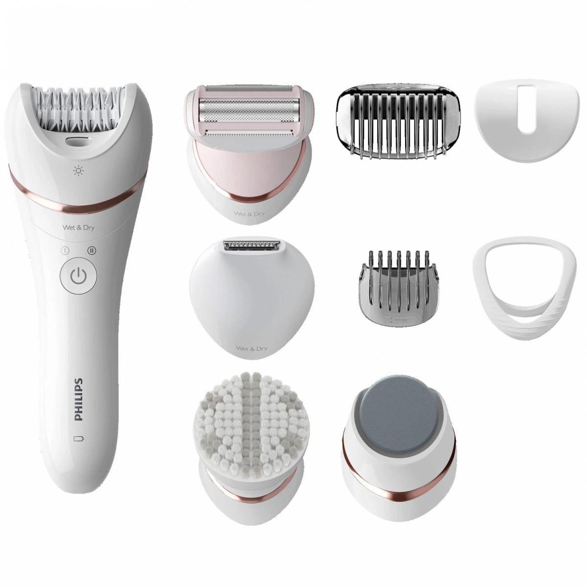 Эпилятор Philips Series 8000 BRE740/11 (9 accessories). Фото 1